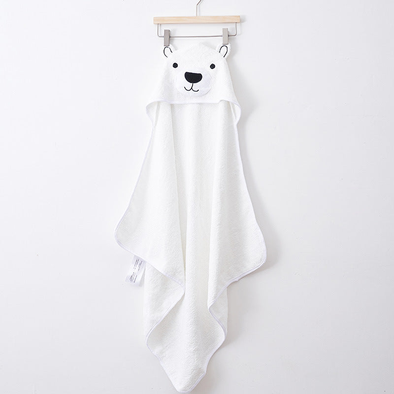 Bamboo Baby Bath Towel with Hood – Ultra Soft & Eco-Friendly