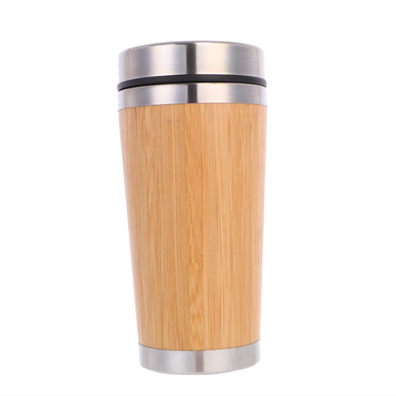 Reusable Bamboo Thermal Mug – Eco-Friendly Travel Cup