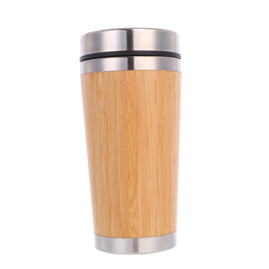 Reusable Bamboo Thermal Mug – Eco-Friendly Travel Cup
