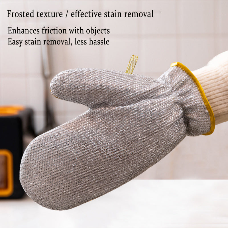 Bamboo Kitchen Cleaning Gloves – Reusable & Anti-Grease