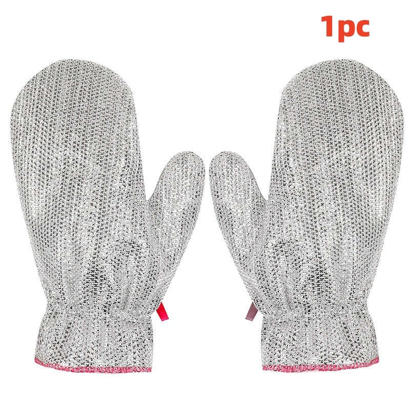 Bamboo Kitchen Cleaning Gloves – Reusable & Anti-Grease