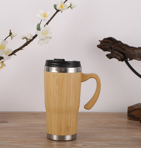 Reusable Bamboo Thermal Mug – Eco-Friendly Travel Cup