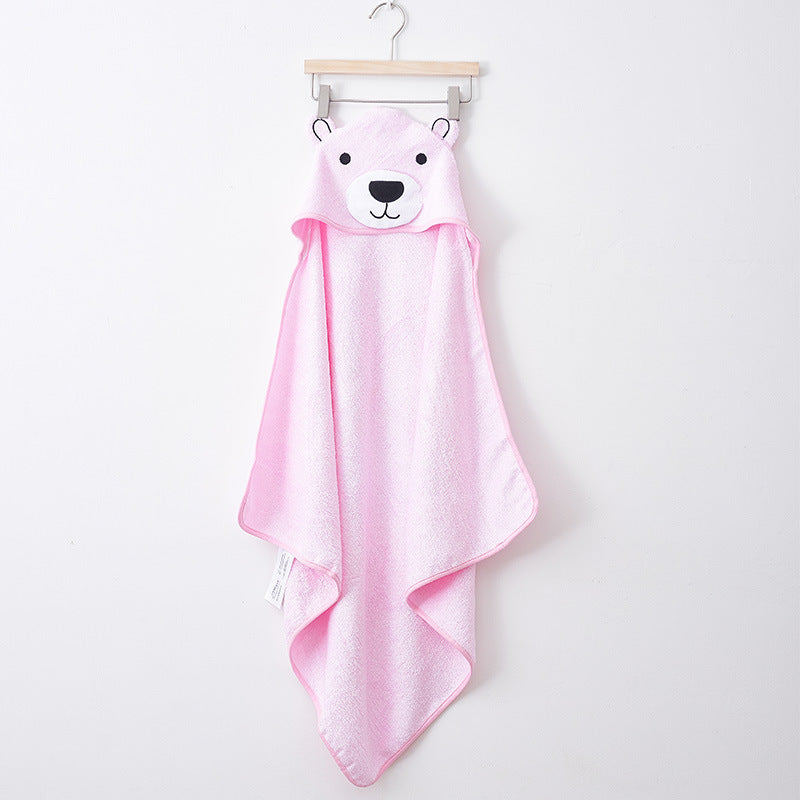 Bamboo Baby Bath Towel with Hood – Ultra Soft & Eco-Friendly