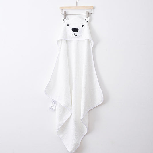Bamboo Baby Bath Towel with Hood – Ultra Soft & Eco-Friendly